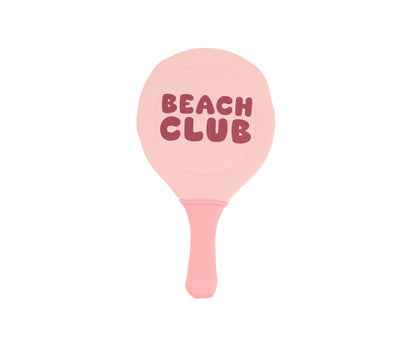 Monnëka - Raquetes de neoprene Stripes Bloom & Blush com bola