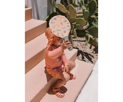 Monnëka - Raquetes de neoprene Wild Animals com bola