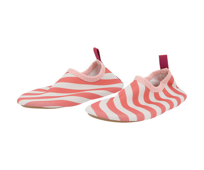 Monnëka - Sapatinhos de Praia Stripes Bloom & Blush