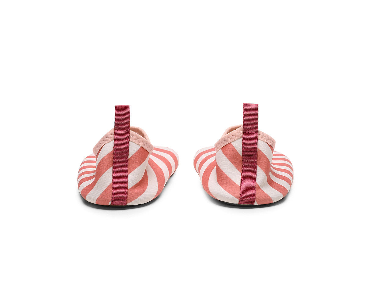 Monnëka - Sapatinhos de Praia Stripes Bloom & Blush
