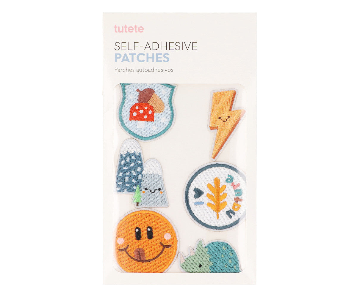 Tutete - Set de sellos adhesivos textiles Nature