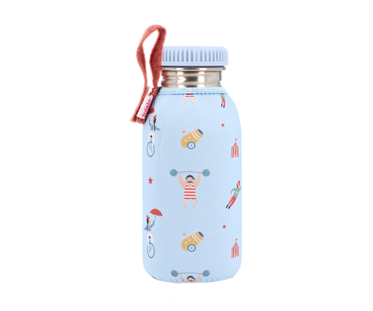 Tutete - Botella de acero personalizable con funda 500 ml The Circus Show