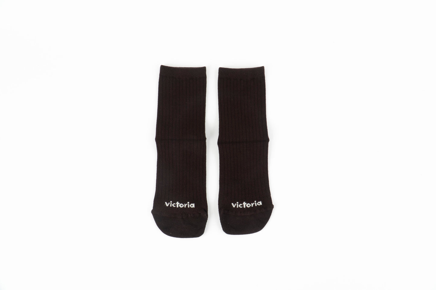 Victoria - Meias Barefoot Bambú Castanho