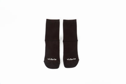 Victoria - Meias Barefoot Bambú Castanho
