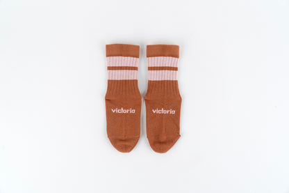 Victoria - Meias Barefoot 2 Camel