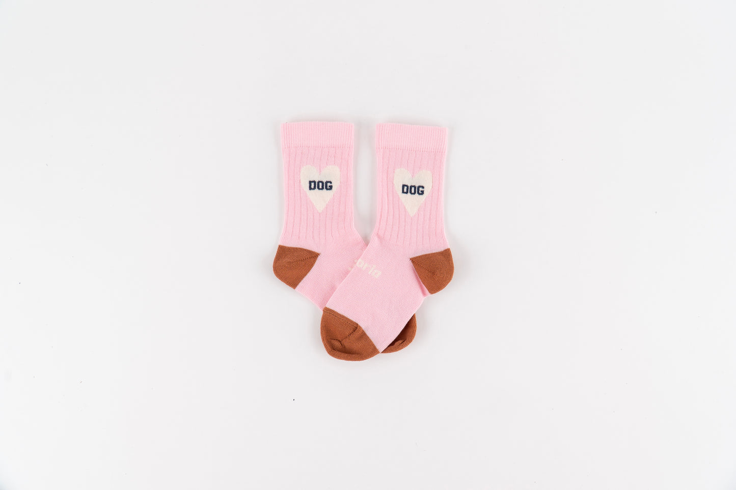 Victoria - Meias Barefoot Cão Rosa