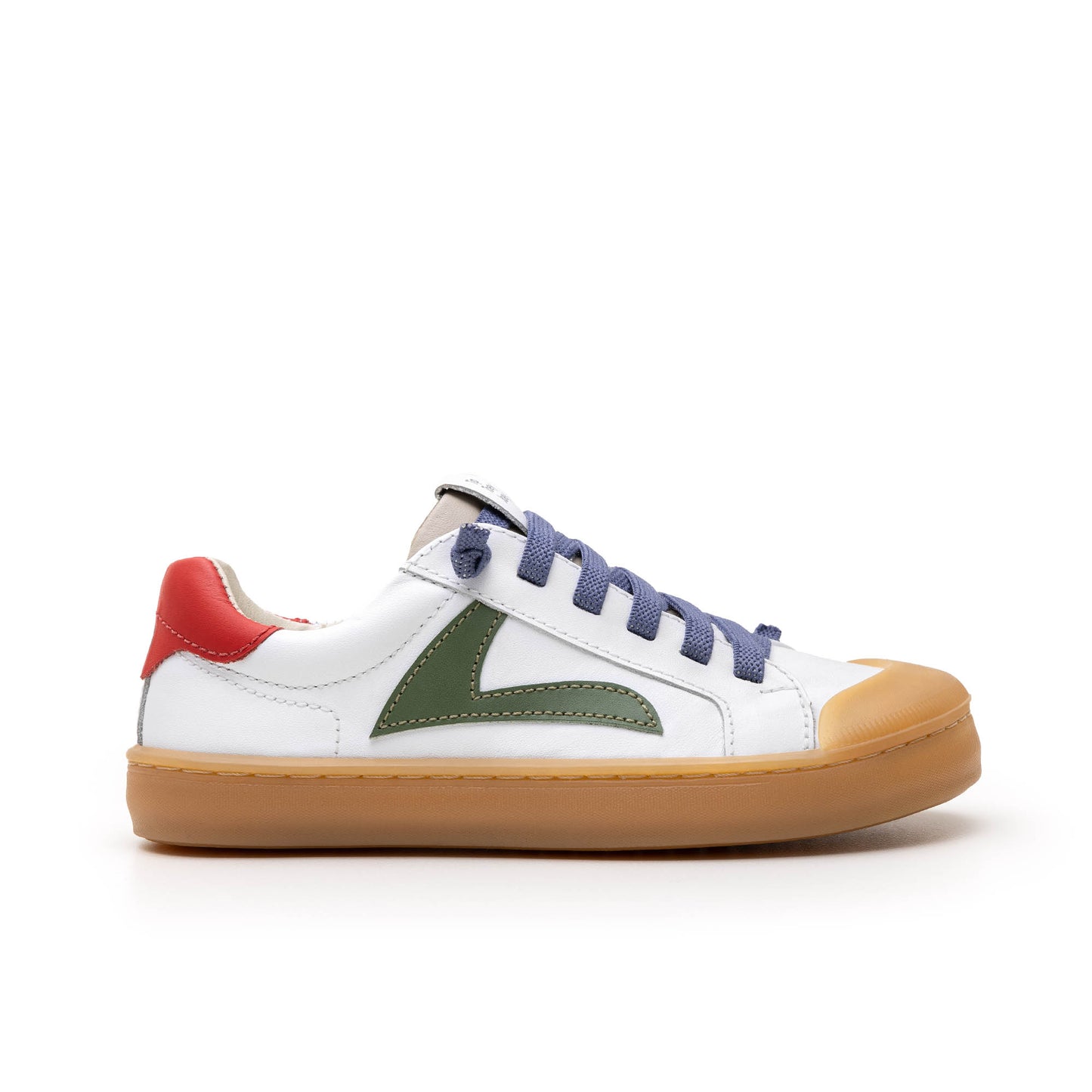 Tip Toey Joey - Ground Branco/Verde/Vermelho (Correr e Brincar)