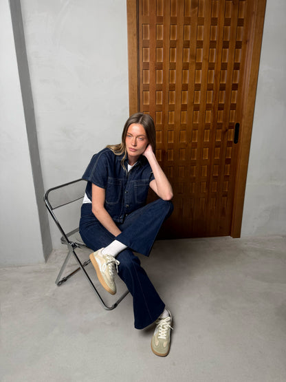 Lejan - Sapatilhas One Nylon Beige Adulto