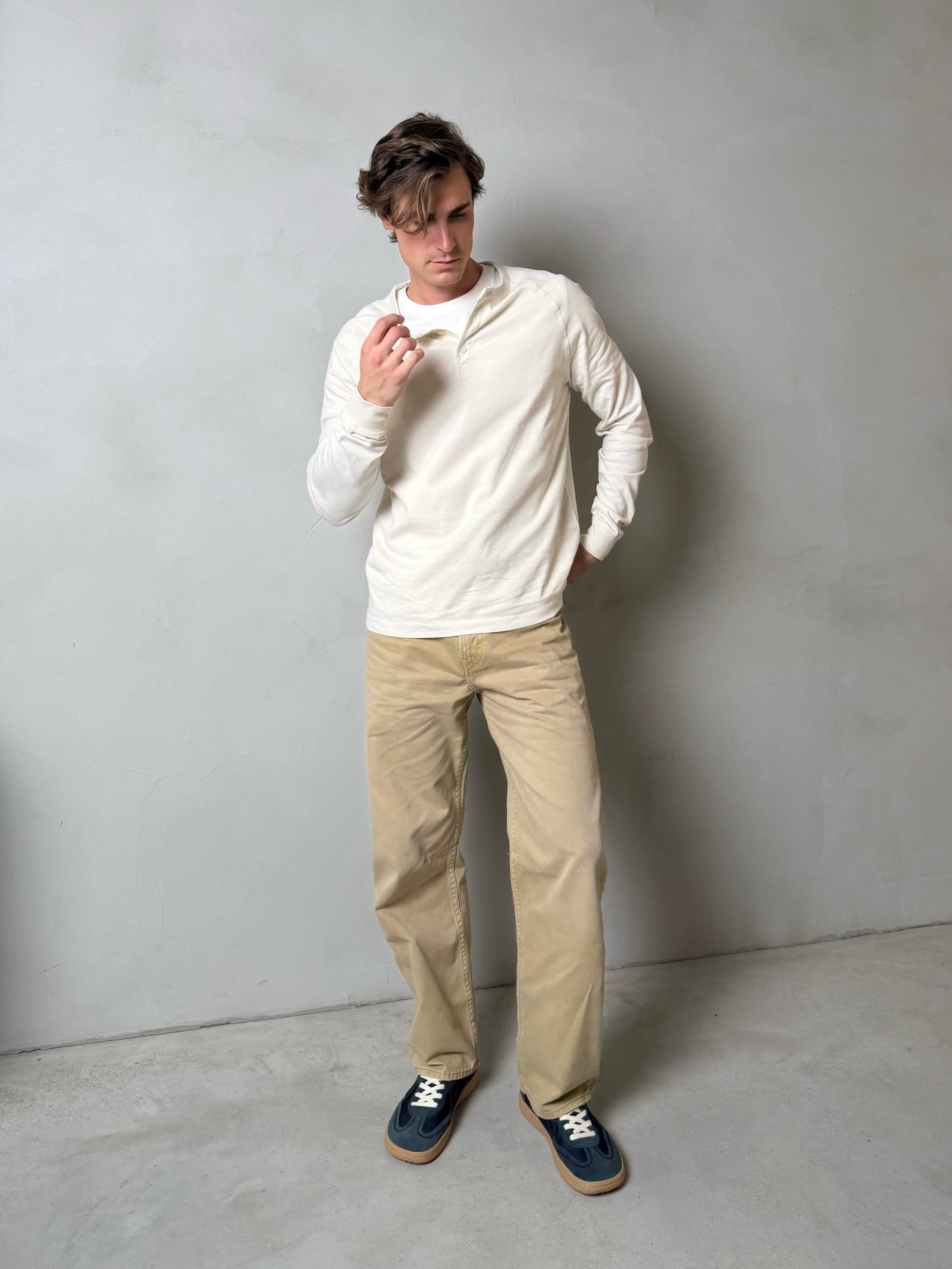 Lejan - Sapatilhas One Nylon Navy Adulto