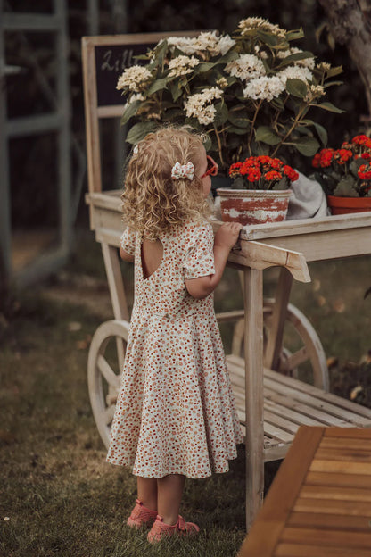 Grech & Co - Conjunto de 2 ganchos de cabelo com laço Sunset Meadow