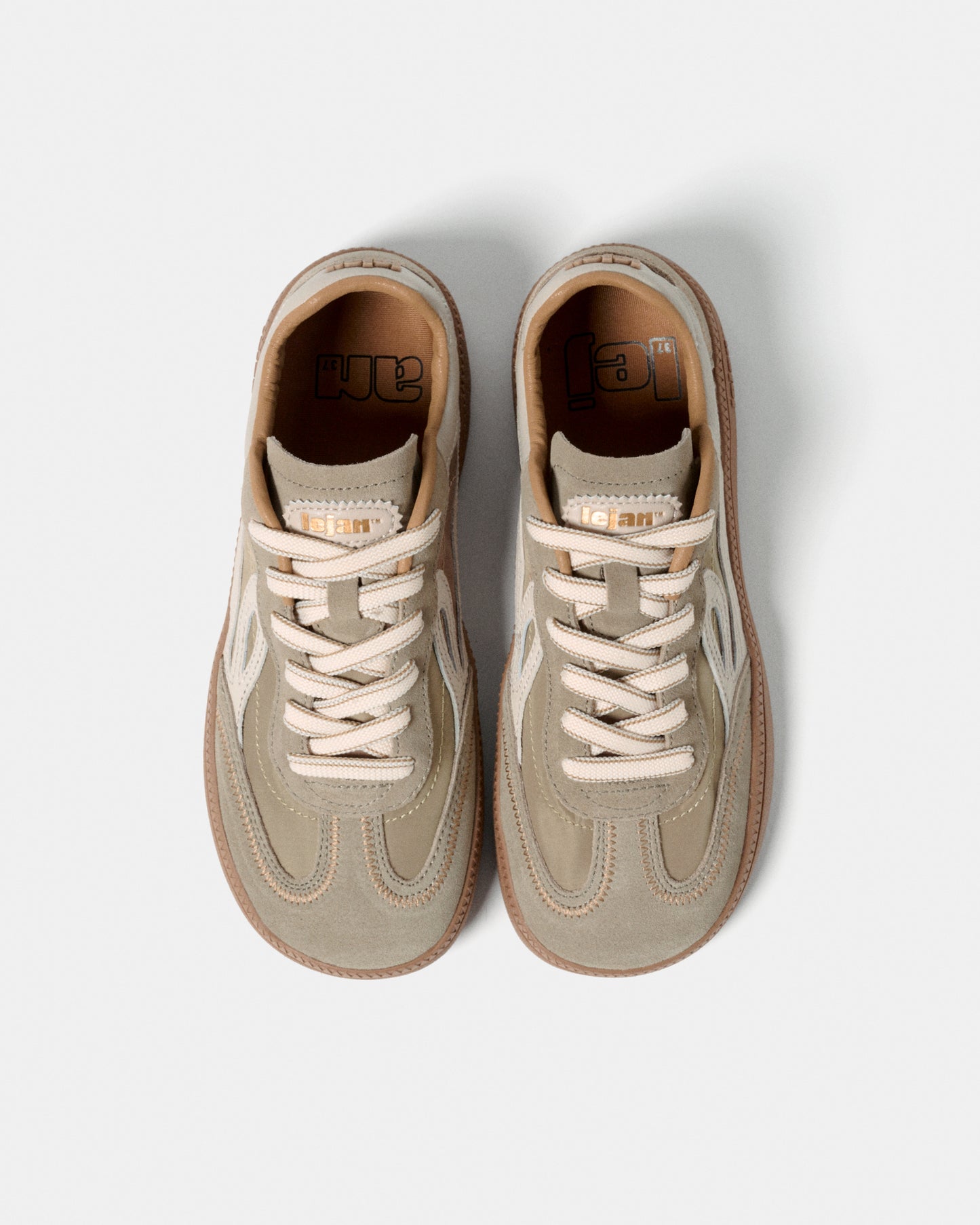 Lejan - Sapatilhas One Dark Beige Adulto
