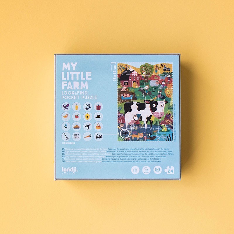 Londji - Pocket Puzzle My Little Farm