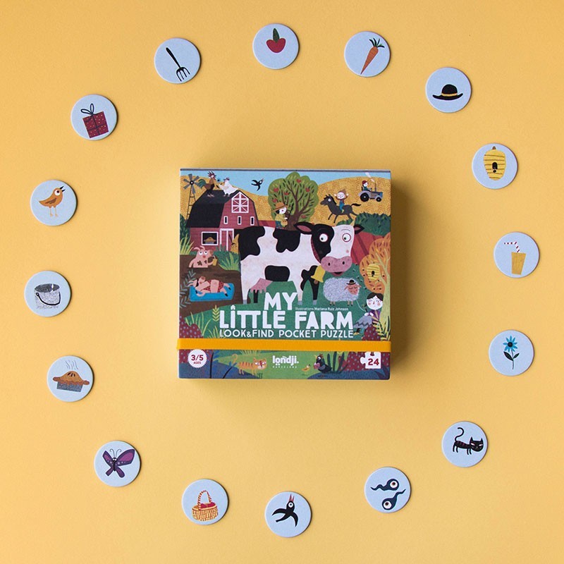 Londji - Pocket Puzzle My Little Farm
