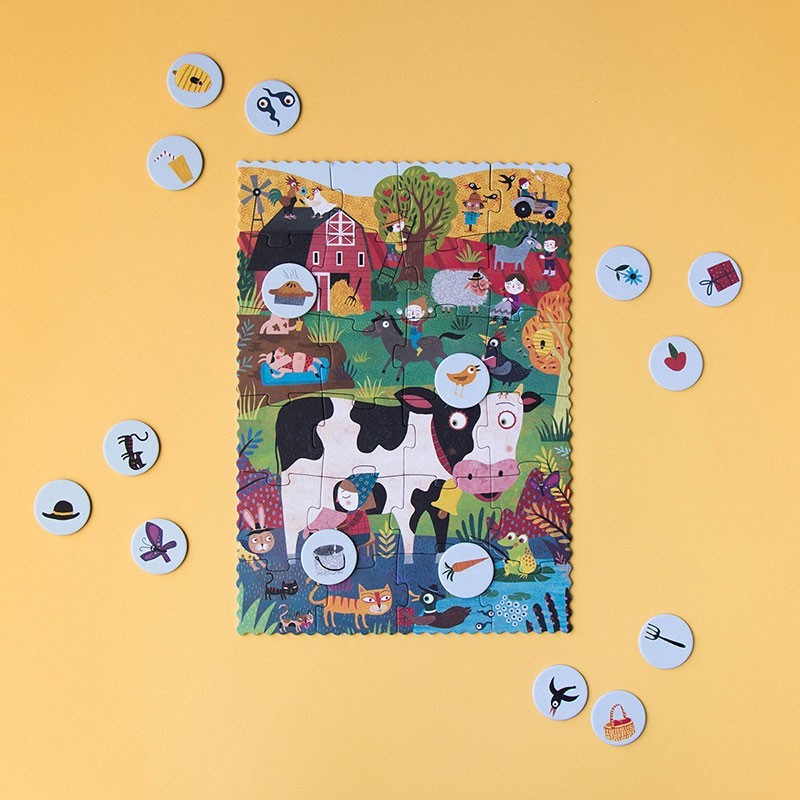 Londji - Pocket Puzzle My Little Farm