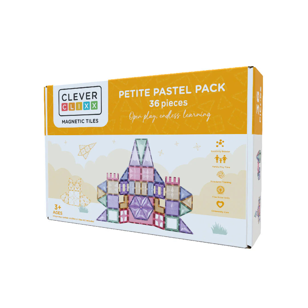 Cleverclixx - Pack Petite Pastel 36 peças