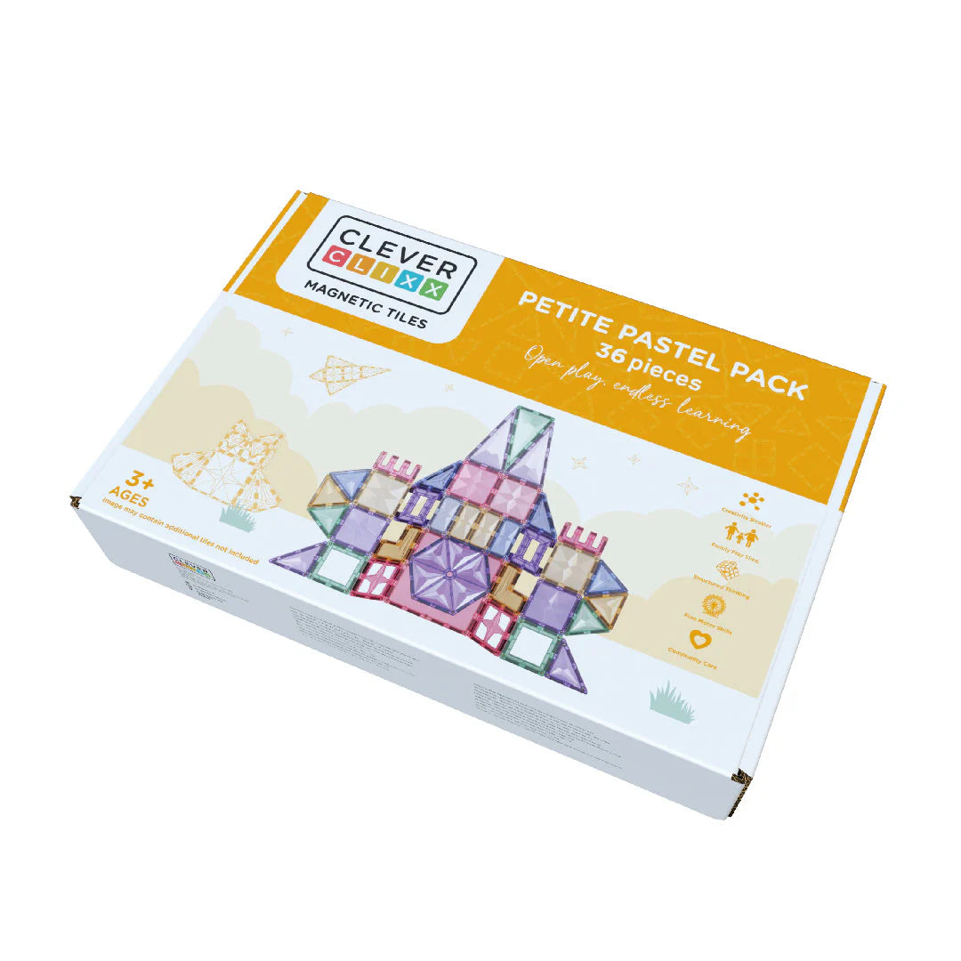 Cleverclixx - Pack Petite Pastel 36 peças