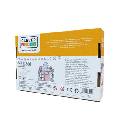 Cleverclixx - Pack Petite Pastel 36 peças