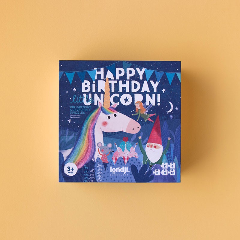 Londji - Puzzle Happy Birthday Unicorn!
