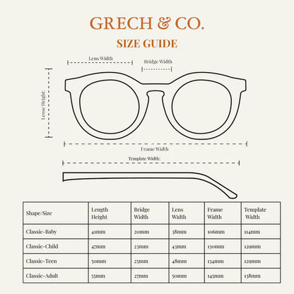 Grech & Co - Gafas de sol polarizadas Buckwheat