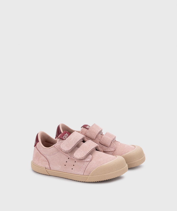 Igor - Sapatilha Tennis Suede Rosa