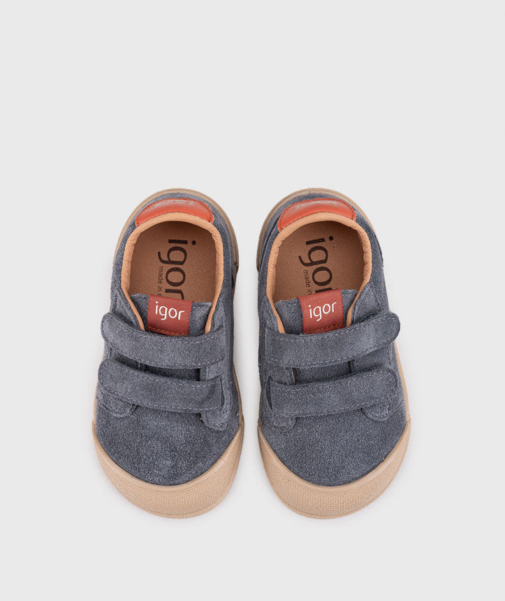 Igor - Sapatilha Tennis Suede Cinzento