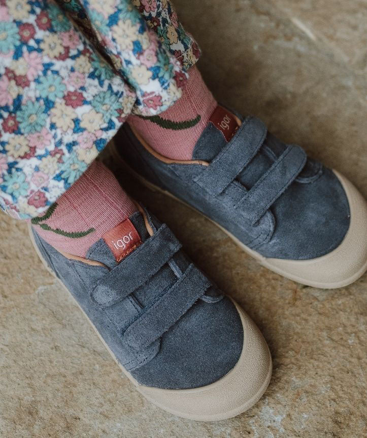 Igor - Sapatilha Tennis Suede Cinzento