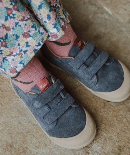 Igor - Sapatilha Tennis Suede Cinzento