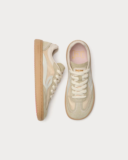 Lejan - Sapatilhas One Nylon Beige Adulto