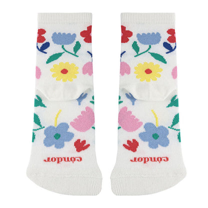 Cóndor - Meias Barefoot Curtas Floral