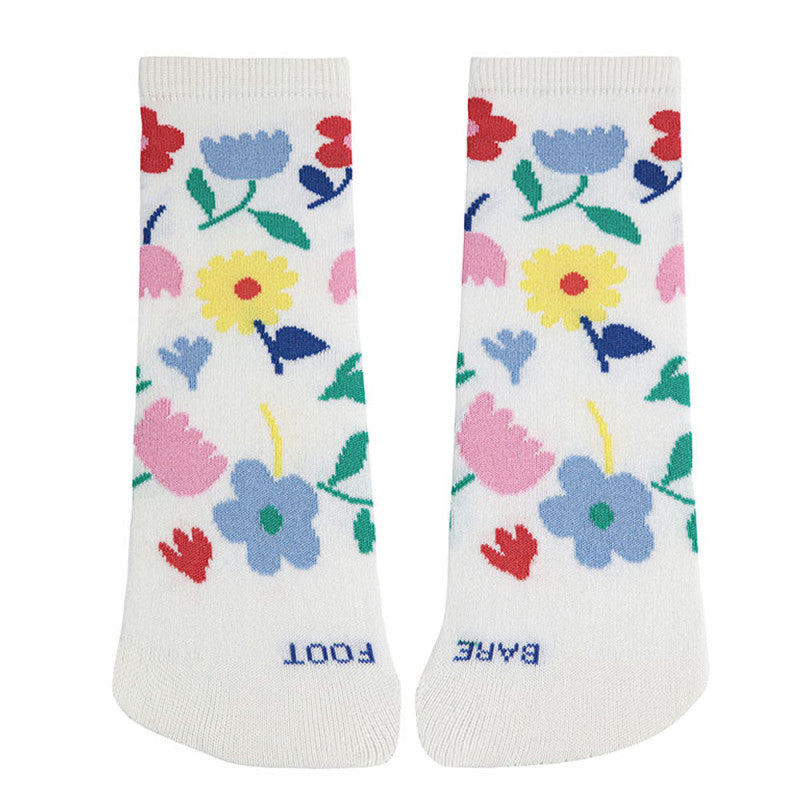 Cóndor - Meias Barefoot Curtas Floral