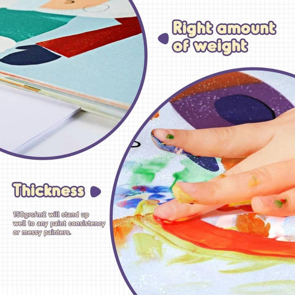 Jarmelo - Caderno para Pintura de Dedos