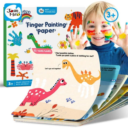 Jarmelo - Caderno para Pintura de Dedos