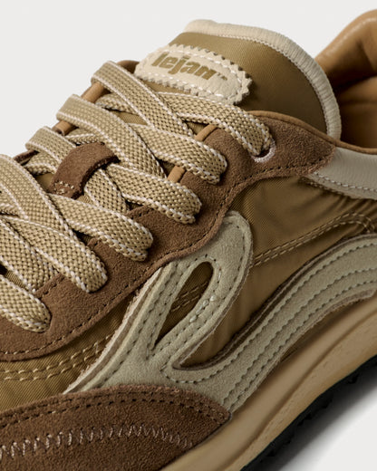 Lejan - Sapatilhas Melrose Dark Beige Adulto