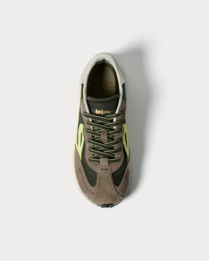 Lejan - Sapatilhas Melrose Dark Olive Adulto
