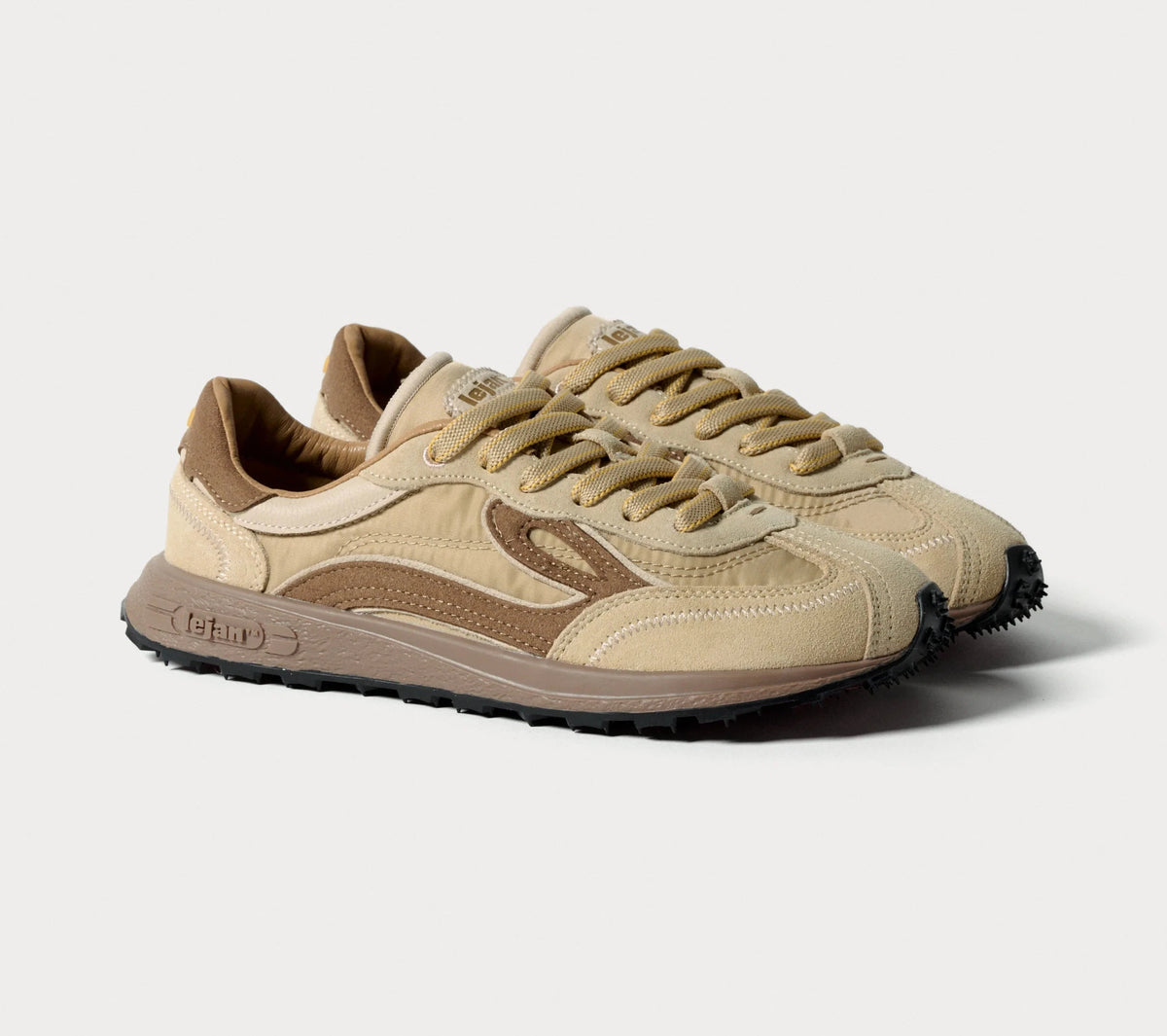 Lejan - Zapatillas Melrose Marrón Claro Adulto