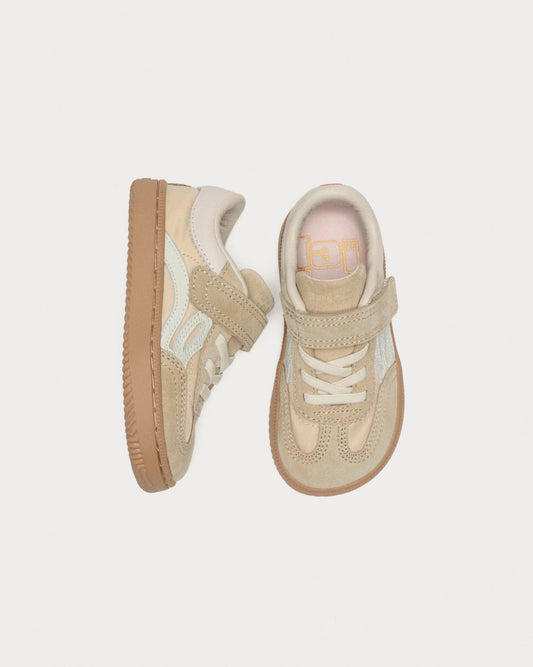 Lejan - Sapatilhas One Nylon Beige Criança