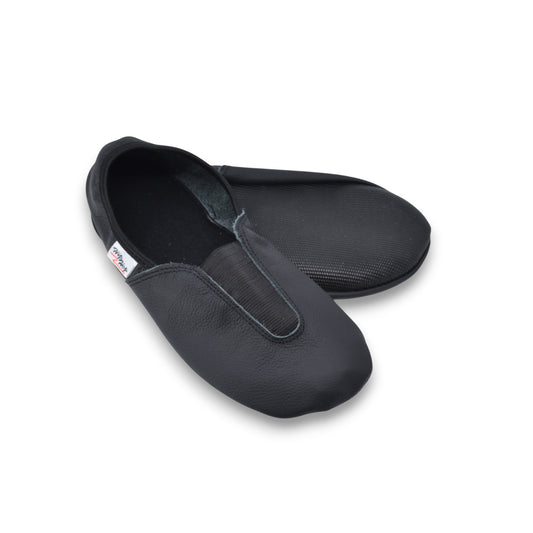 OmaKing - Sapatilhas de Ginástica Barefoot Pretas